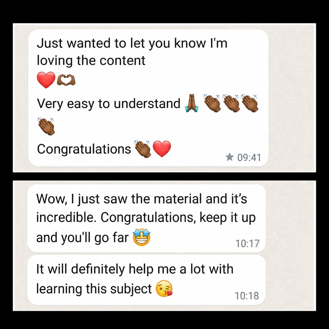 Feedback and reviews from students using MedStudyLab